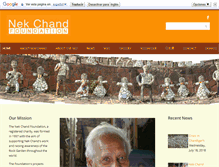 Tablet Screenshot of nekchand.com